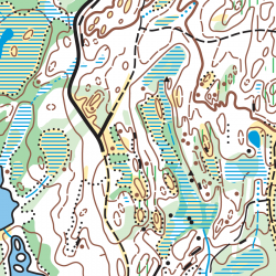 Simpson Ground map extract, 